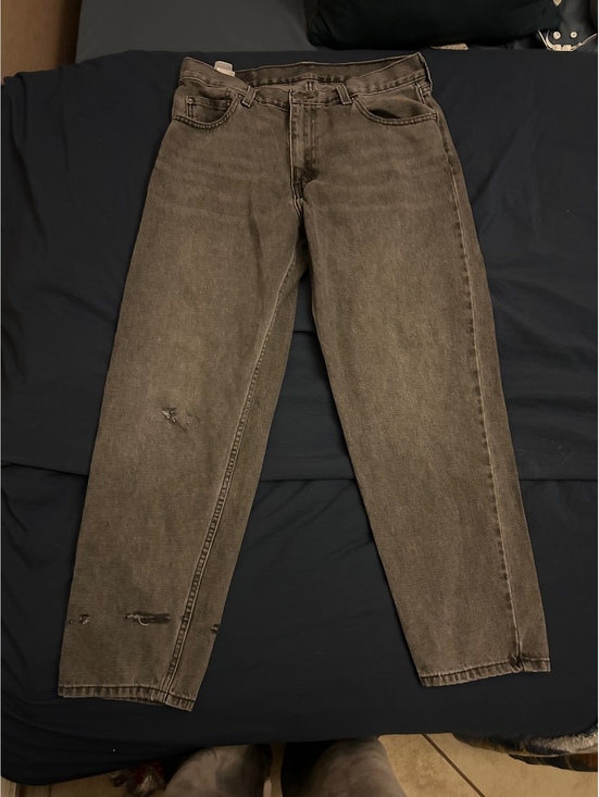 Other - Levi's 550 Relaxed Fit Men's Jeans Size W33 L30 Gray Distressed
